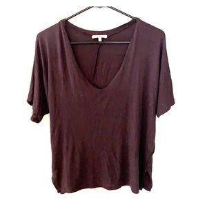 Charlotte Russe purple crop top